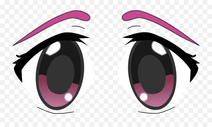 Download Hd Anime Eyes Transparent Tumblr Pictures To Pin On - Transparent Background Anime Eye Transparent Emoji,Eyes Transparent