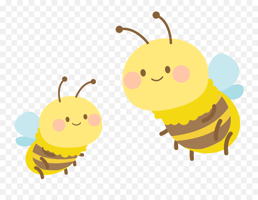 Honey Bees Clipart - Bees Clipart Emoji,Bees Clipart