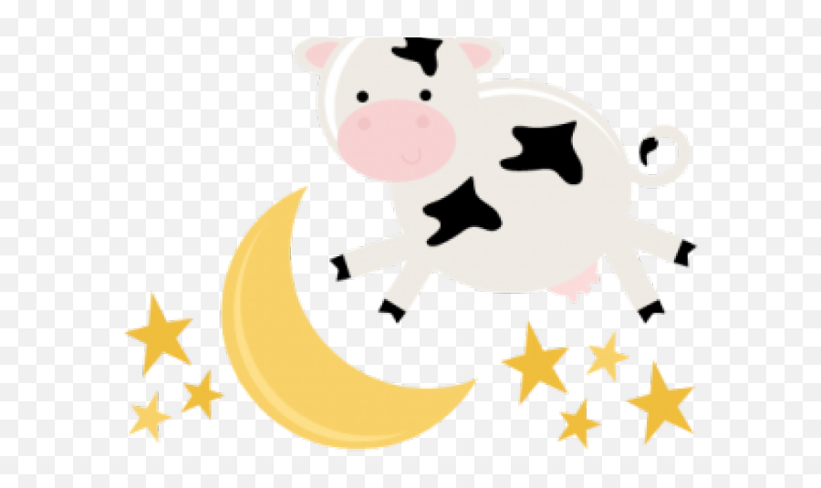 Jump Clipart Moon - Clip Art Cow Jumping Transparent Child Marca De Skate Emoji,Jump Clipart
