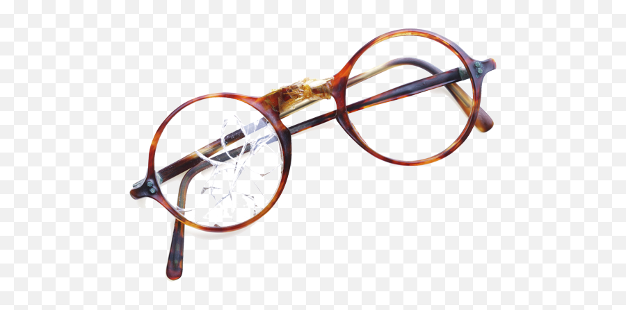 Download Hd Eyeglasses Rochester Ny - Broken Glasses Png Broken Glasses Transparent Emoji,Glasses Png