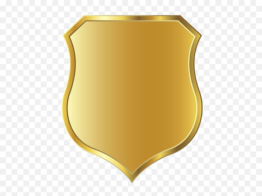 Shield Clip Art - Golden Shield Border Png Download 503 Hd School Badge Template Emoji,Shield Logo Png