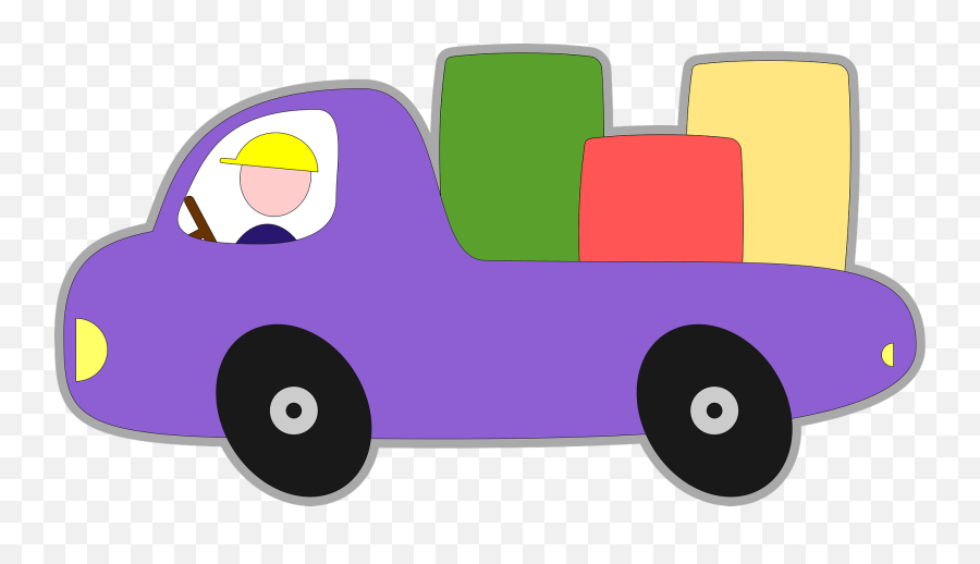 Purple Bubble Pickup Truck Clipart Free Download - Synthetic Rubber Emoji,Pickup Truck Clipart