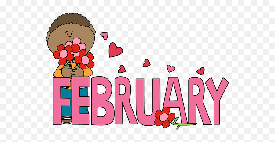 Free Clip Art - February Clipart Emoji,February Clipart