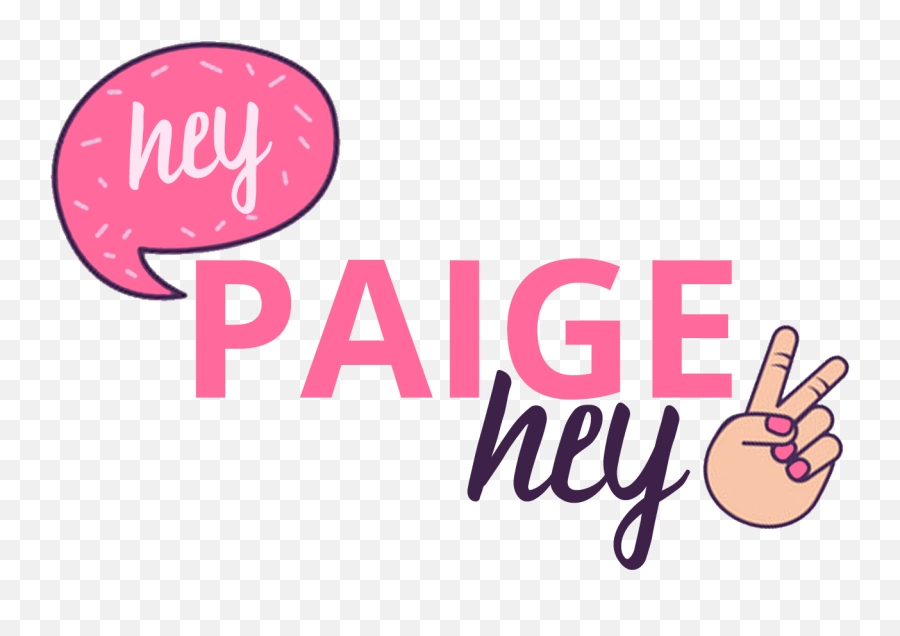 Hey Paige Hey - Sign Language Emoji,Pink Tiktok Logo