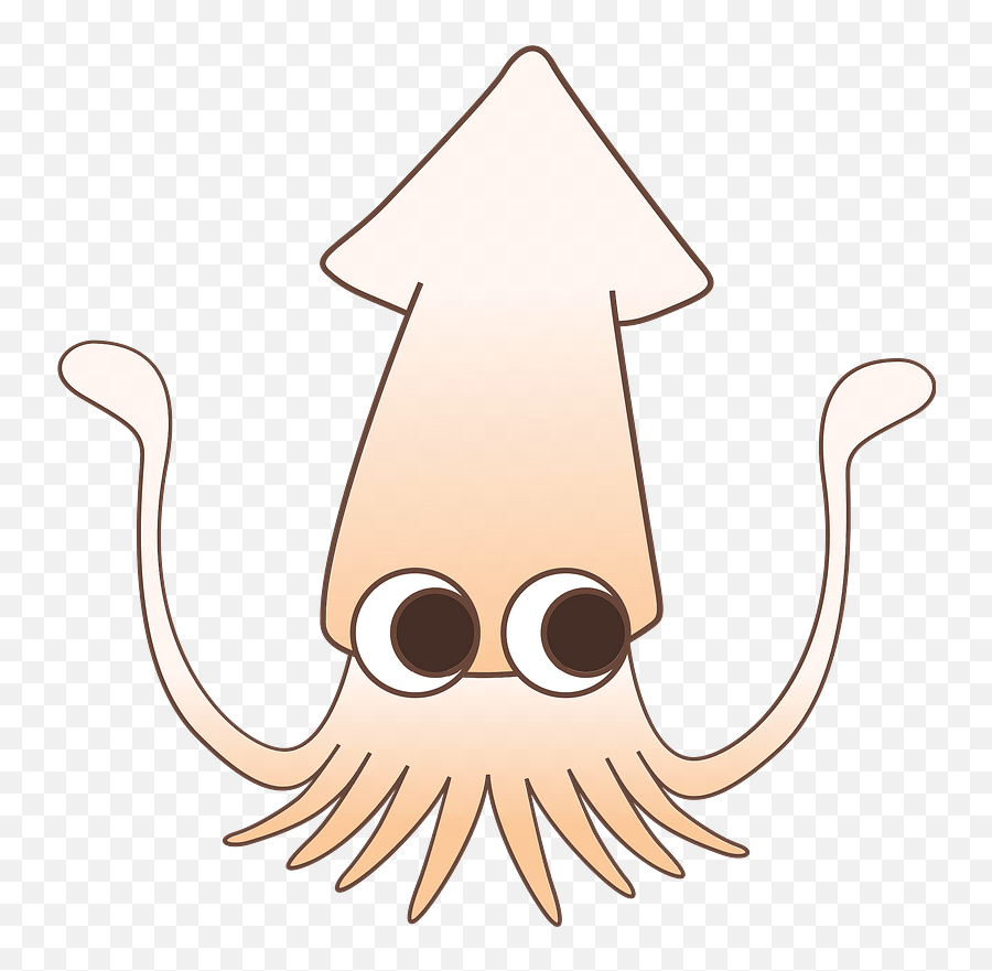 Squid Animal Clipart Free Download Transparent Png Creazilla Emoji,Squid Clipart