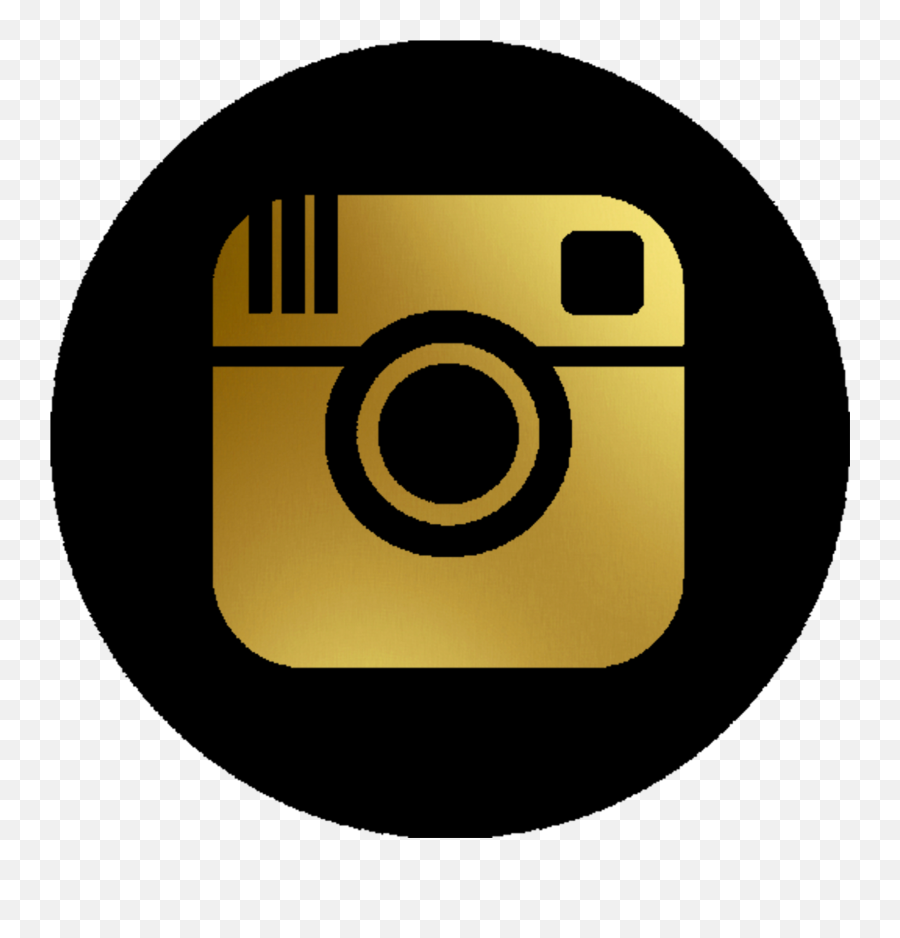 Dark Transparent Instagram Icon Png - Black And Gold Facebook Icon Emoji,Instagram Icon Png