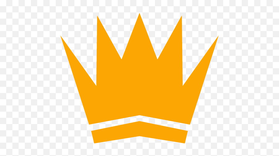Orange Crown Icon - Free Orange Crown Icons Black Crown Png Emoji,Crown Icon Png