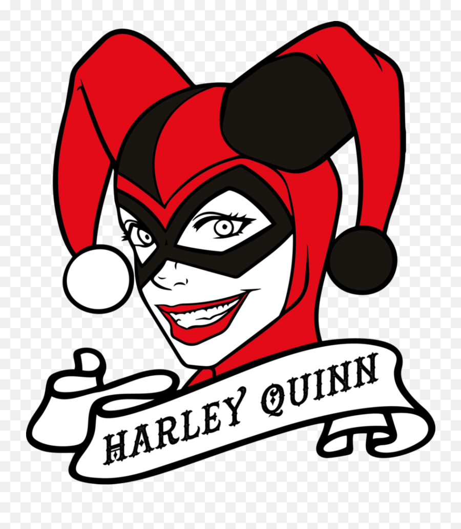 Anger Clipart Principal - Harley Quinn Clipart Logo Emoji,Harley Quinn Logo