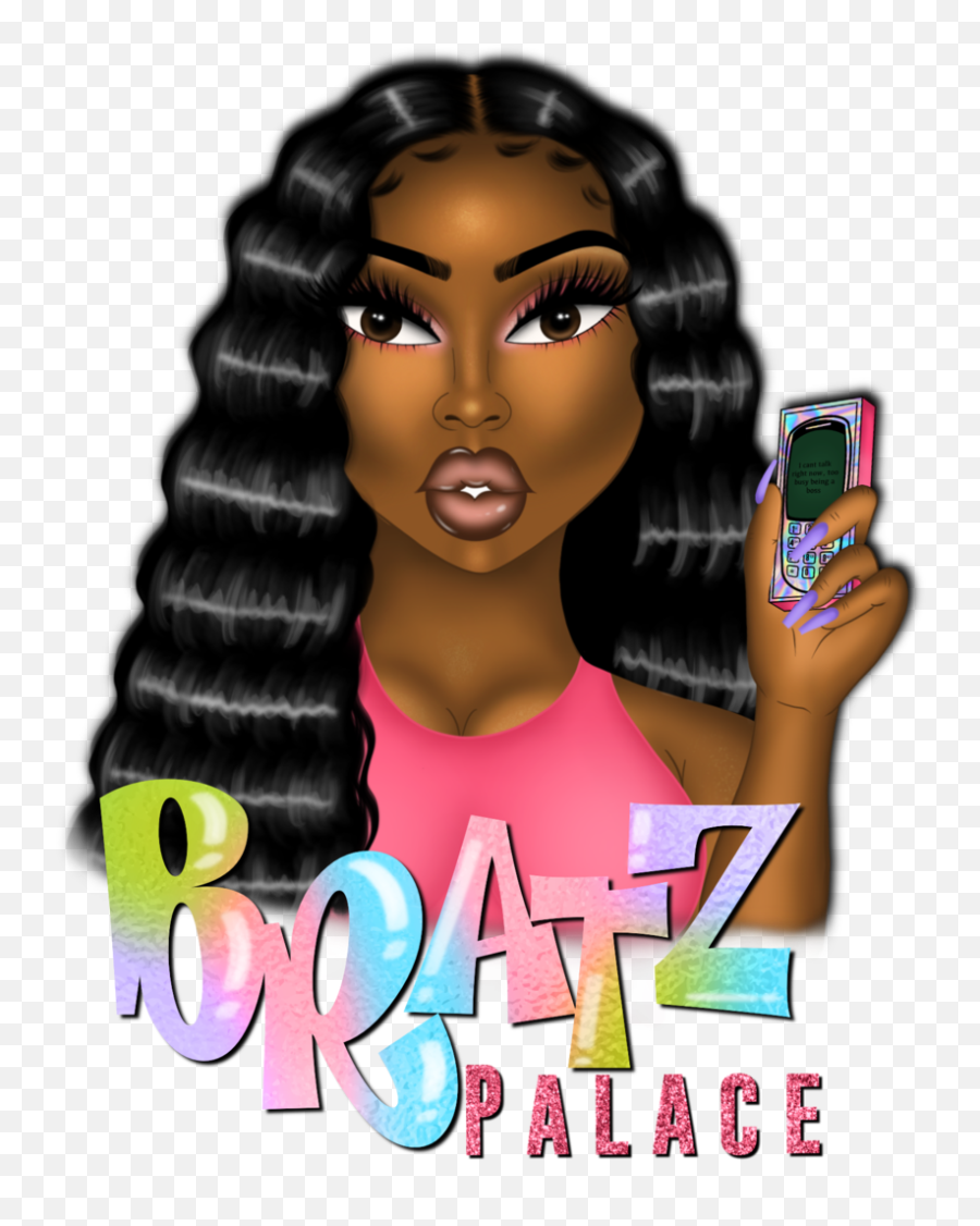 Bratzlashpalace - Hair Design Emoji,Bratz Logo