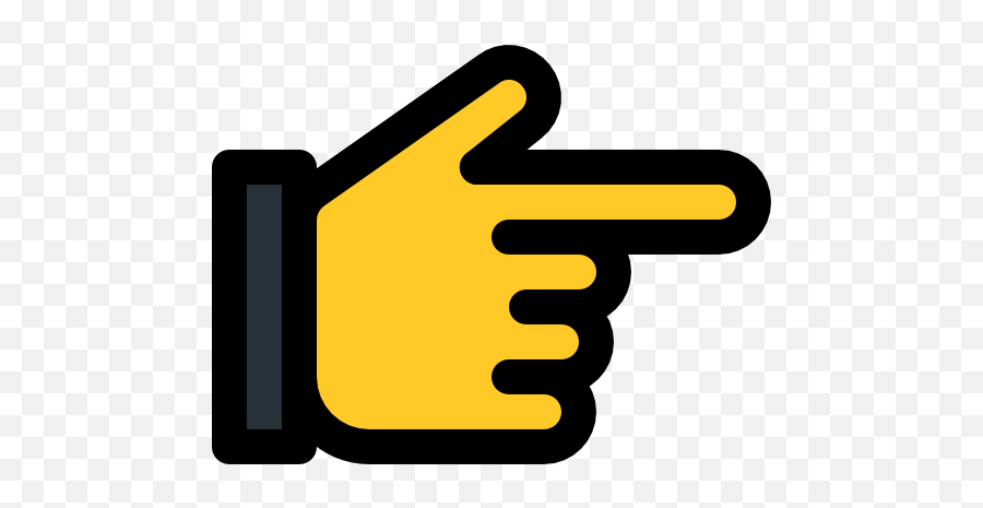 Free Icon Pointing Right Emoji,People Pointing Png