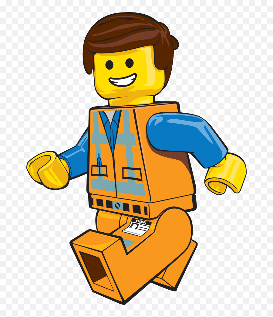 Download Emmet Lego Movie Free Vector - Clipart Lego Construction Worker Emoji,Lego Clipart