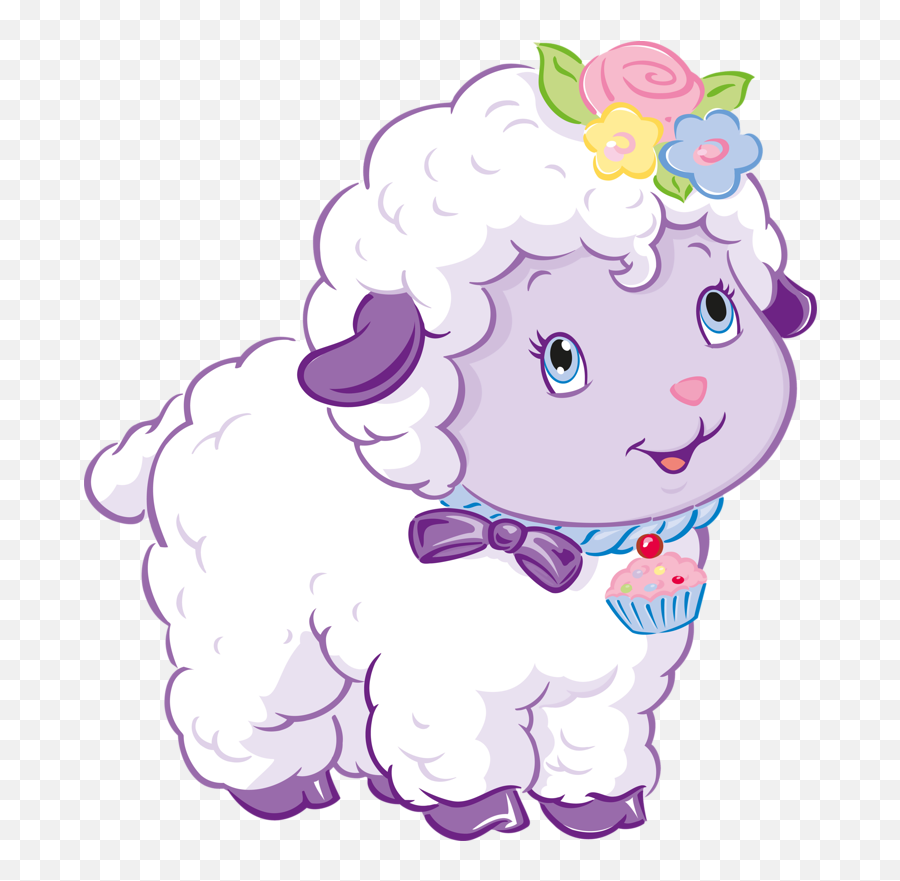 Soloveika Strawberry - Strawberry Shortcake Sheep Emoji,Lamb Clipart