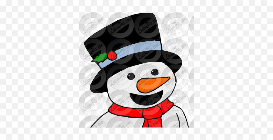Snowman Picture For Classroom Therapy Use - Great Snowman Emoji,Snowman Clipart Images