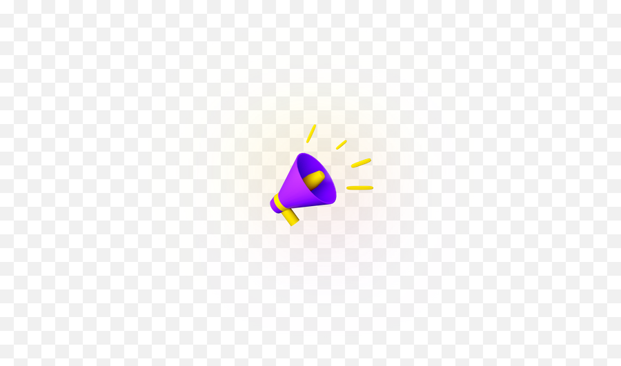 Free Bullhorn 3d Illustration Download In Png Obj Or Blend Emoji,Bullhorn Png