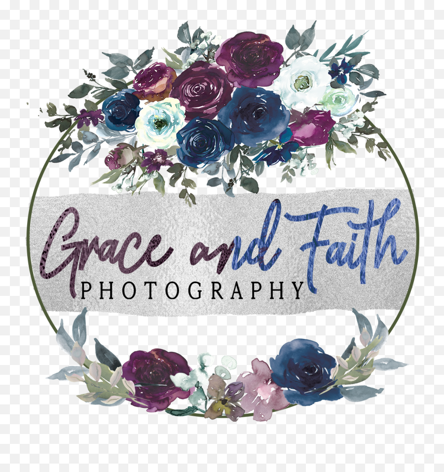 Grace And Faith Photography Emoji,Rustic Flowers Clipart