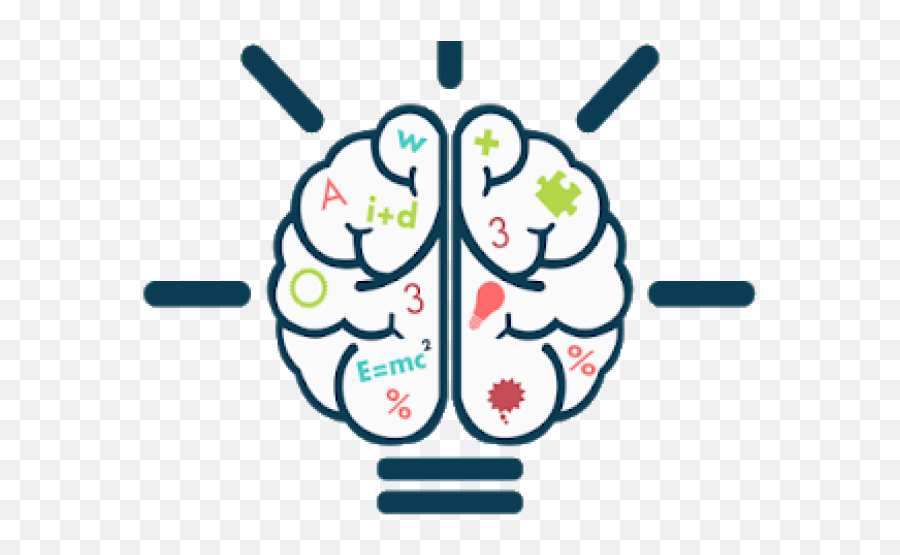 Brains Clipart Math - Knowledge Based System Clipart Png Emoji,Math Centers Clipart