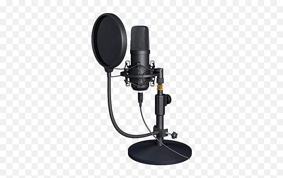 Podcast Mic Png Image Background - Maono Microphone Emoji,Microphone Png