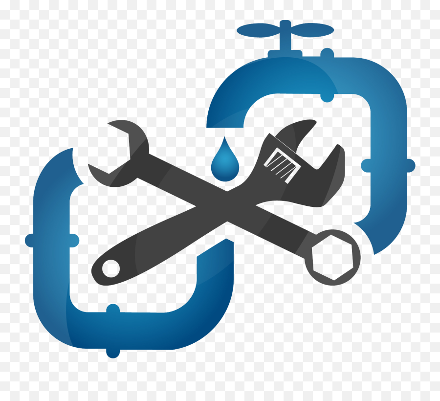 Plumbing Logo Svg Library Sto - Plumber Visiting Card Emoji,Plumbing Logo