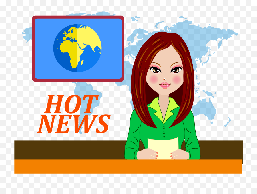 News Clipart Television News Picture 1734078 News Clipart - News Reporter Reporter Clipart Emoji,News Clipart