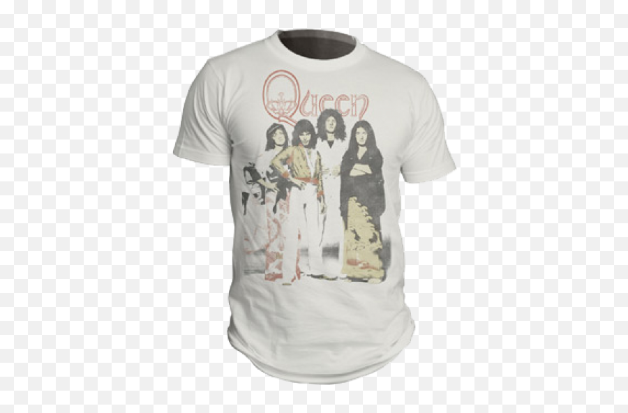 Queen Band Photo T - Shirt White Queen Band Shirt Emoji,Queen Band Logo