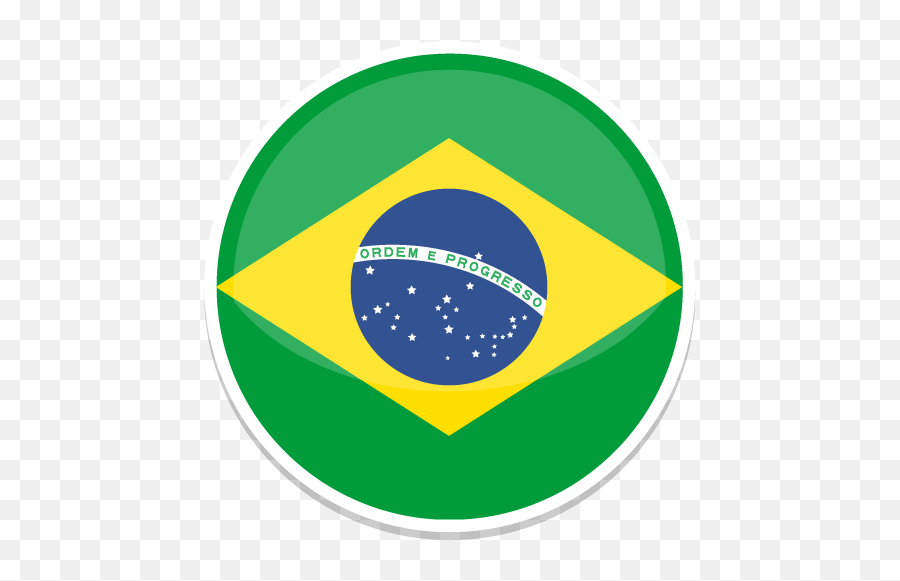 Flag - Round Brazil Flag Png Emoji,Brazil Flag Png