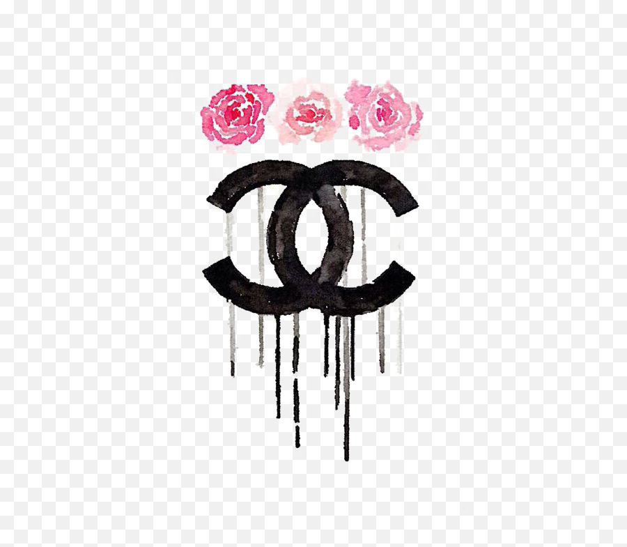 Download No Wallpaper Plus Iphone Coco Chanel Clipart Png - Coco Chanel Logo Emoji,Coco Clipart