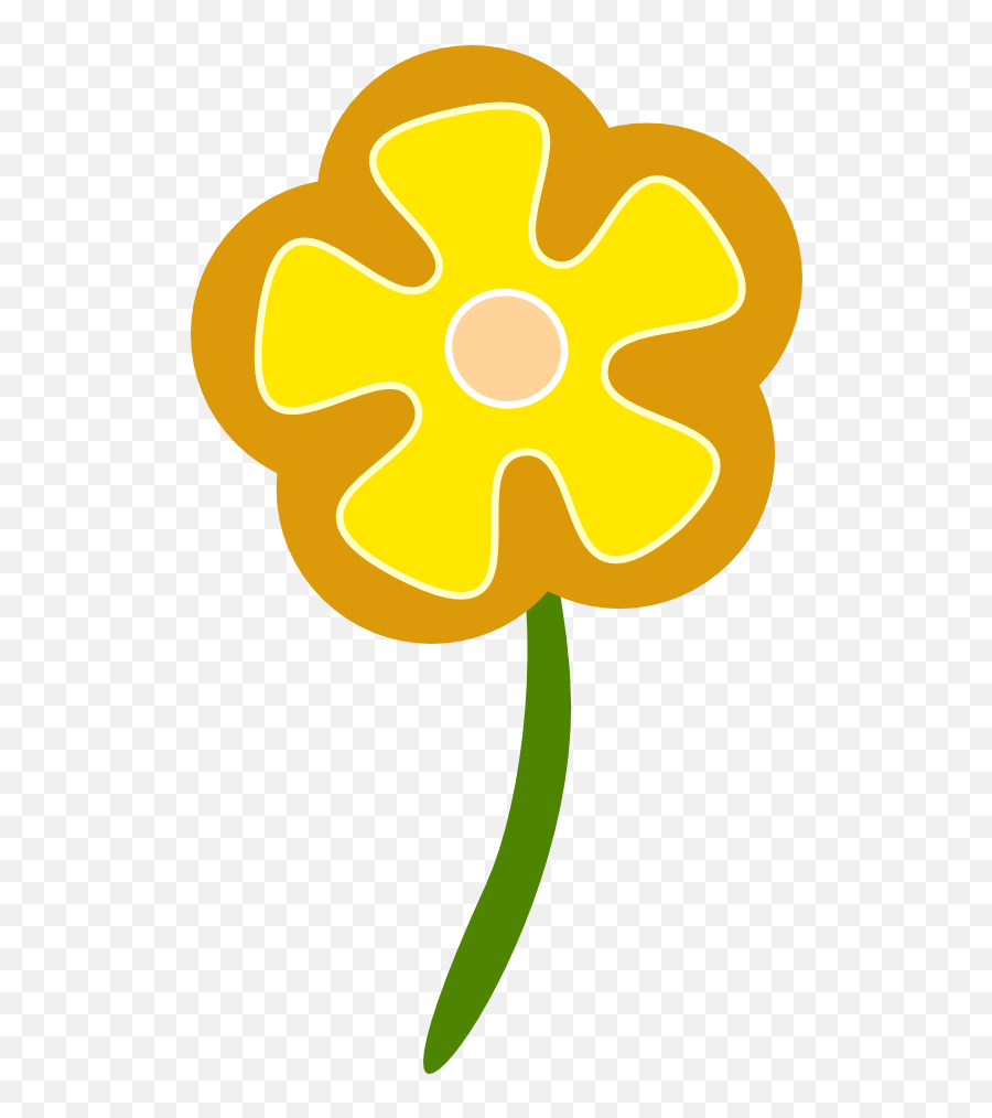 Clip Art Daisy - Clipartsco Simple Clipart Vector Flower Emoji,Daisy Clipart