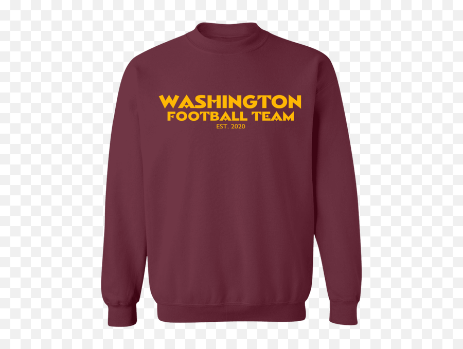 Washington Football Team Crewneck - Trap House Clothing Emoji,Washington Football Team Logo