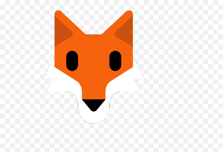 What To Fox Say - Cartoon Clipart Full Size Clipart Dot Emoji,Fox Head Clipart