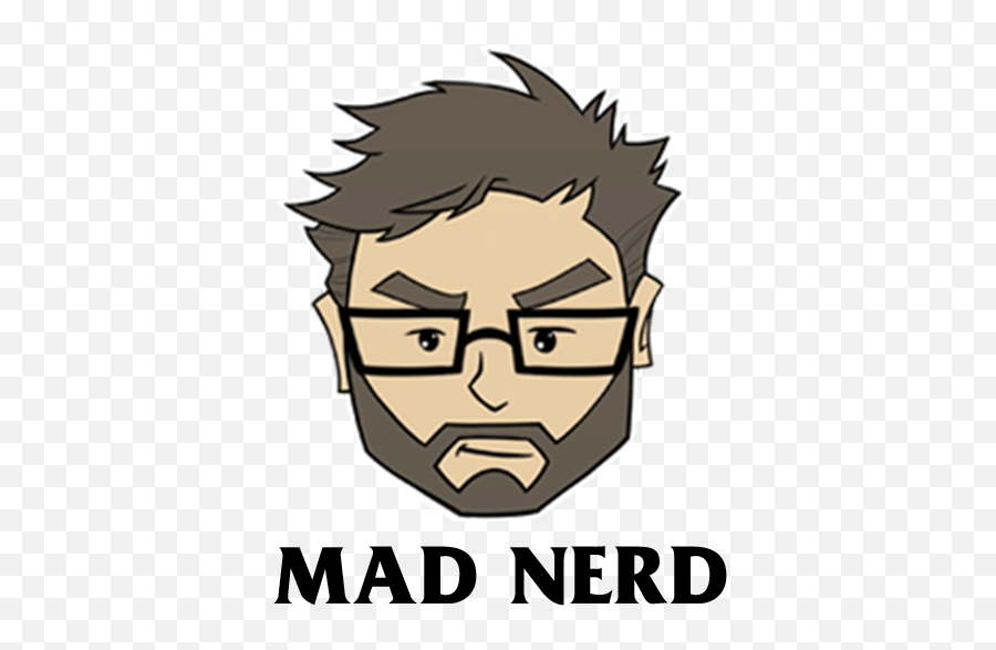 Mad Nerd - Art Comics Stuff Mad Nerd Emoji,Nerd Logo