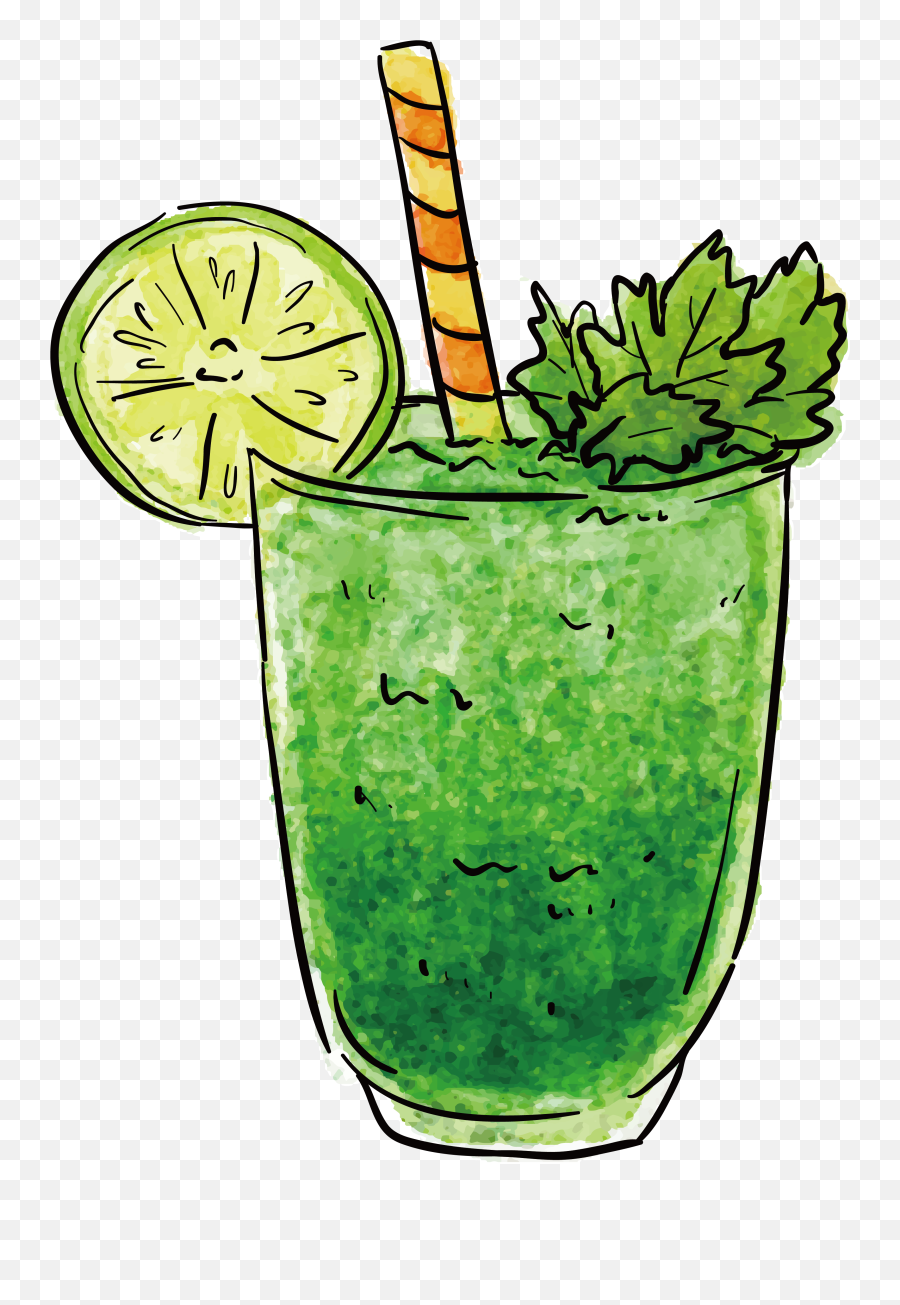 Cocktails Clipart Shake Drink - Green Smoothie Clipart Emoji,Smoothie Clipart