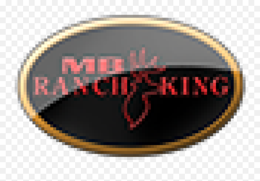 Mb Ranch King Deer Blinds - Oval Emoji,King Ranch Logo