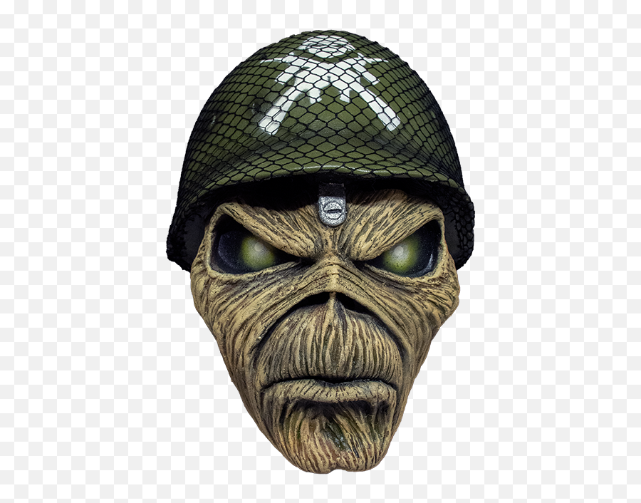 Iron Maiden - A Matter Of Life And Death Mask Matter Of Life And Death Iron Maiden Album Emoji,Iron Maiden Logo Png