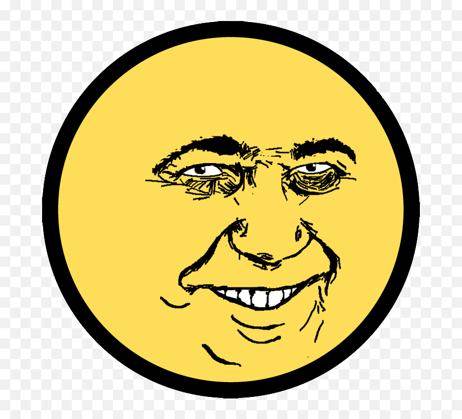 Download Hd Ainsley - Weird Smiley Face Png Transparent Emoji,Smiley Face Transparent Background