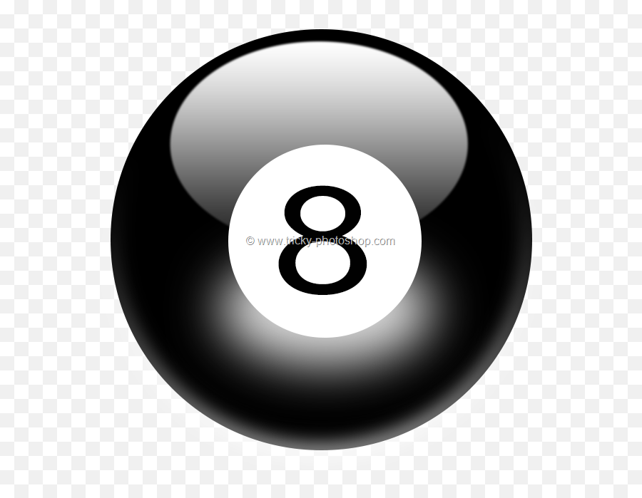 Create Ultra Clean Billiard Ball In Photoshop Cs6 - Solid Emoji,How To Make Background Transparent In Photoshop
