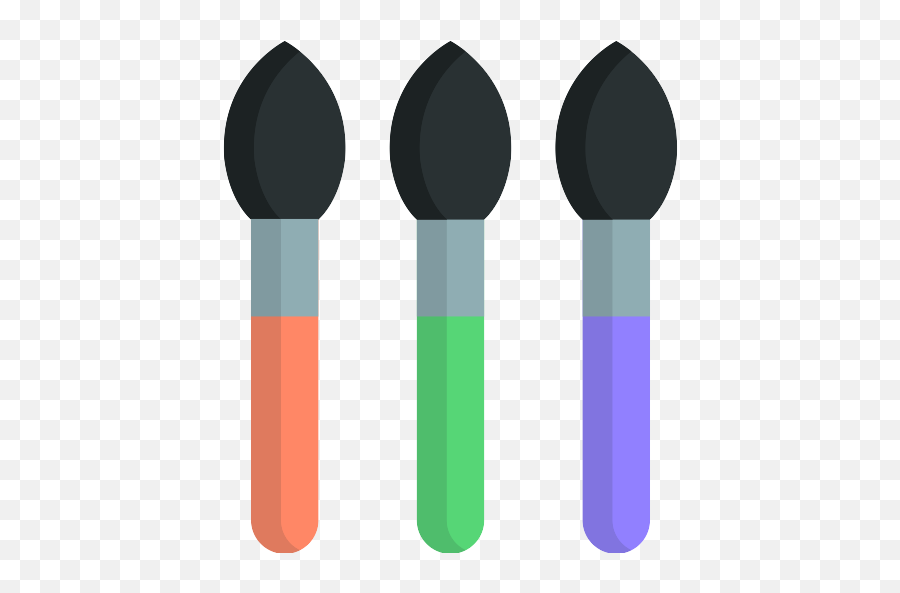Paint Brushes Paint Brush Vector Svg Icon - Png Repo Free Solid Emoji,Paint Brush Png