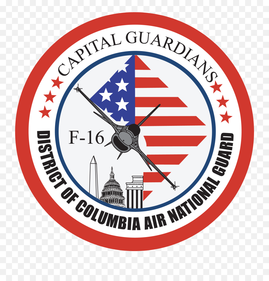 D - Dc Air National Guard Emoji,National Guard Logo