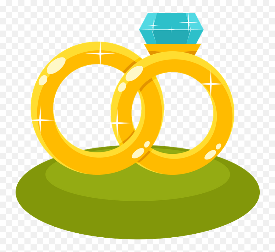 Wedding Rings Clipart Free Download Transparent Png - Language Emoji,Wedding Rings Clipart