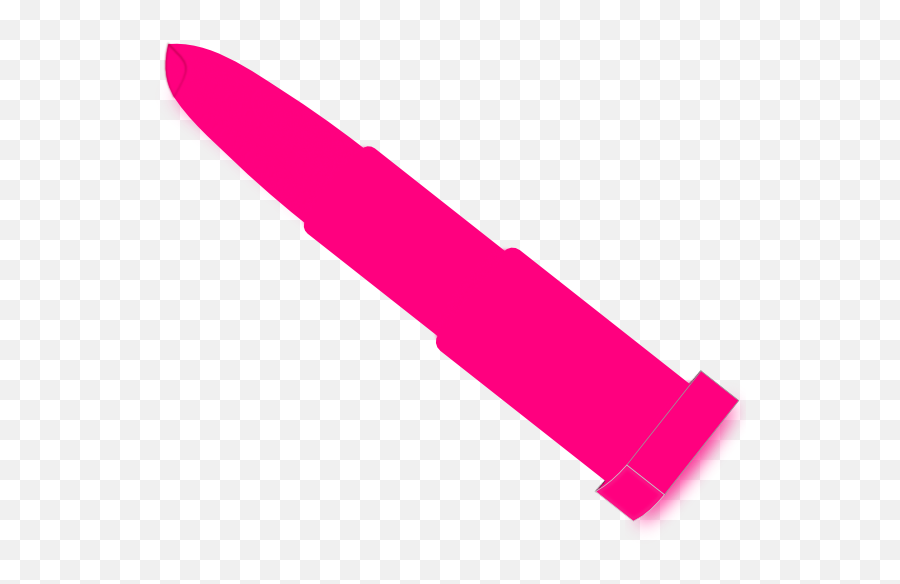 Pink Lipstick Clip Art At Vector Clip - Lipstick Clipart Pink Emoji,Lipstick Clipart