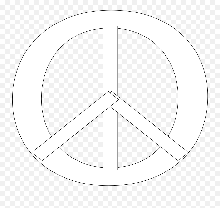 Free Peace Sign Clipart Black And White Download Free Clip - International Year Of Peace And Trust Emoji,Peace Sign Clipart