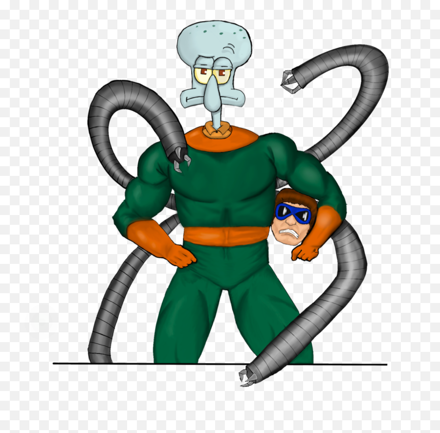 Squidward Designs Themes Templates And Downloadable - Squidward Doctor Octopus Emoji,Squidward Png