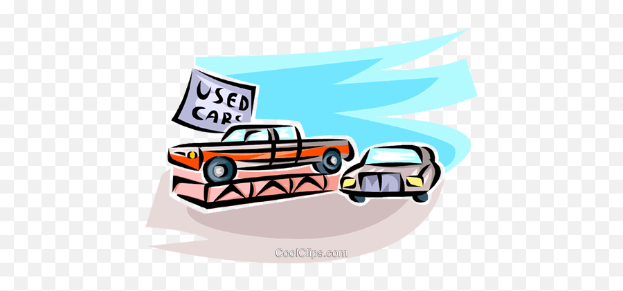 Auto Sales Royalty Free Vector Clip Art Illustration - Automotive Paint Emoji,Pickup Truck Clipart