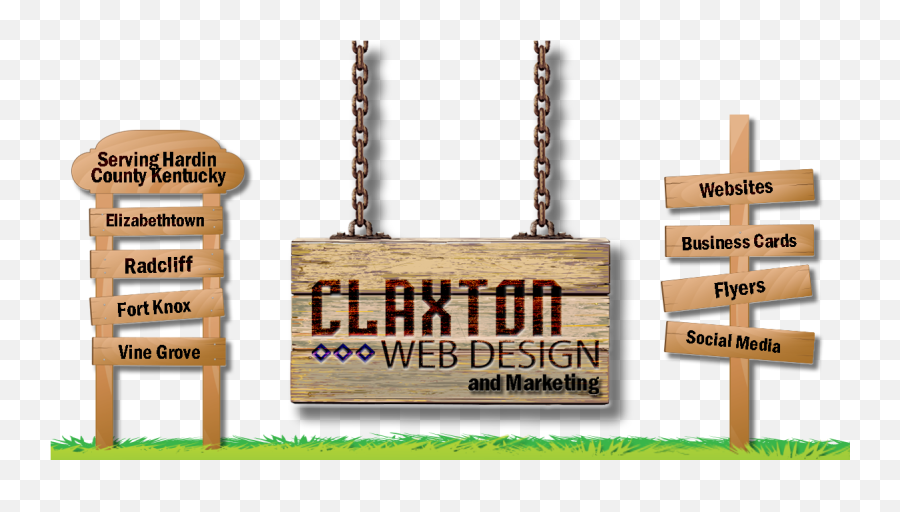 Business Cards Claxton Web Design And Marketing - Vertical Emoji,Facebook Logo For Business Cards