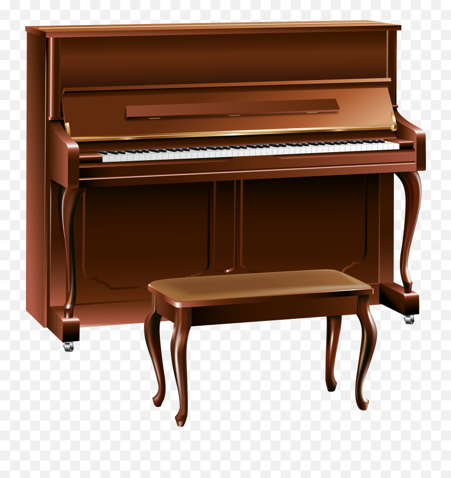 Upright Piano Clipart - Clipart Upright Piano Transparent Background Emoji,Piano Clipart