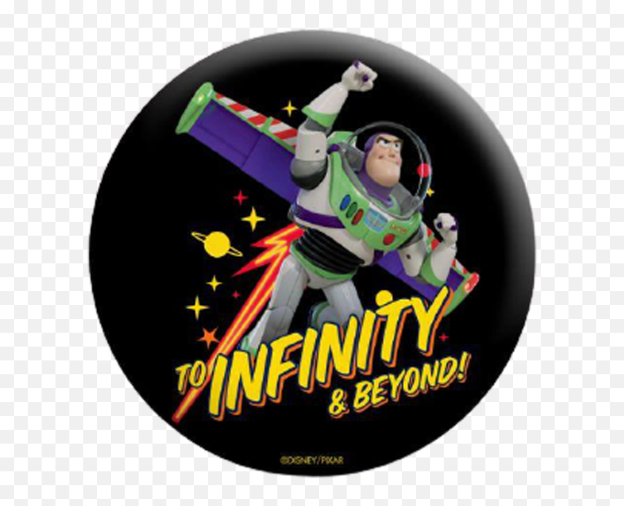 Toy Story Buzz Lightyear Badge - Fictional Character Emoji,Buzz Lightyear Logo