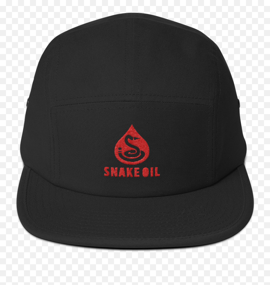 Snake Oil Logo 5 Panel Camper Hat - Unisex Emoji,Oil Logo