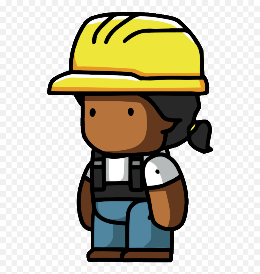 Carpenter - Construction Worker Transparent Scribblenaut Png Emoji,Worker Clipart