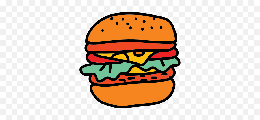 Hamburger Icon - Animated Burger Transparent Background Emoji,Hamburger Icon Png