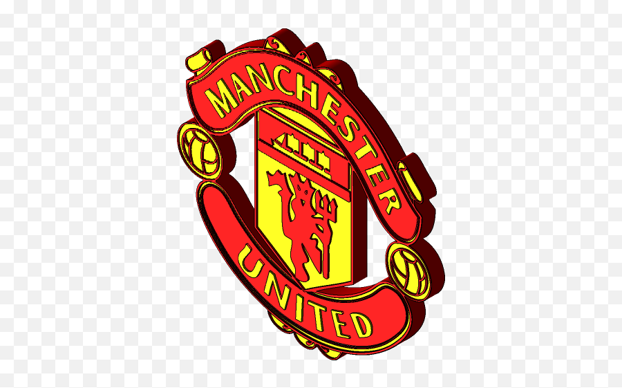 Manchester United Logo - Manchester United Logo 3d Png Emoji,Manchester United Logo