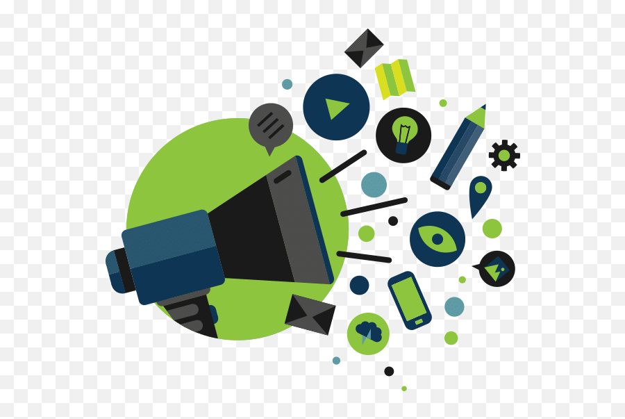 Download Graphic Design Companies Dubai - Inbound Marketing Public Relations Vector Png Emoji,Marketing Clipart